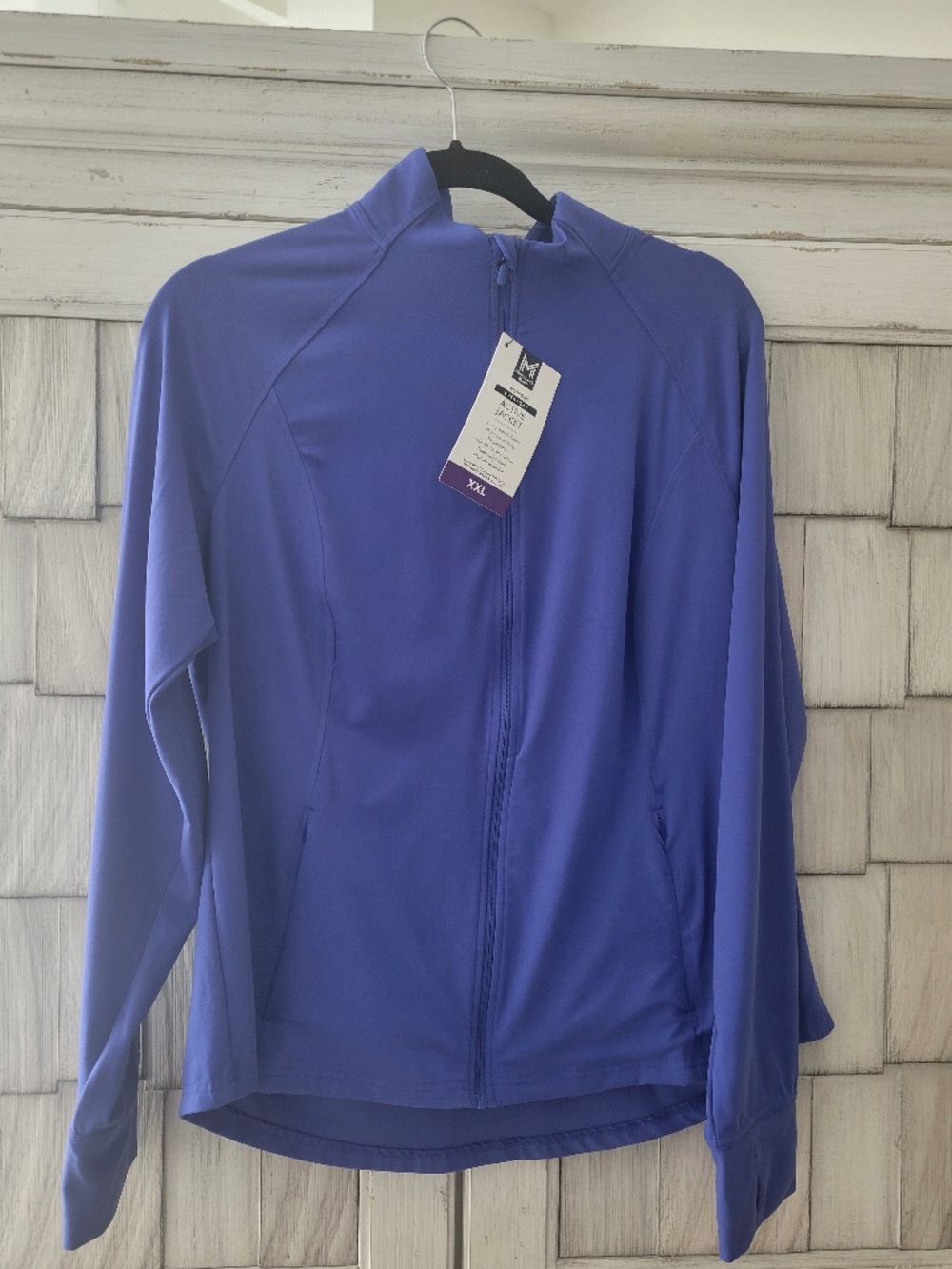 MEMBER’S MARK Women's Everyday Active Jacket Size XXL Blue